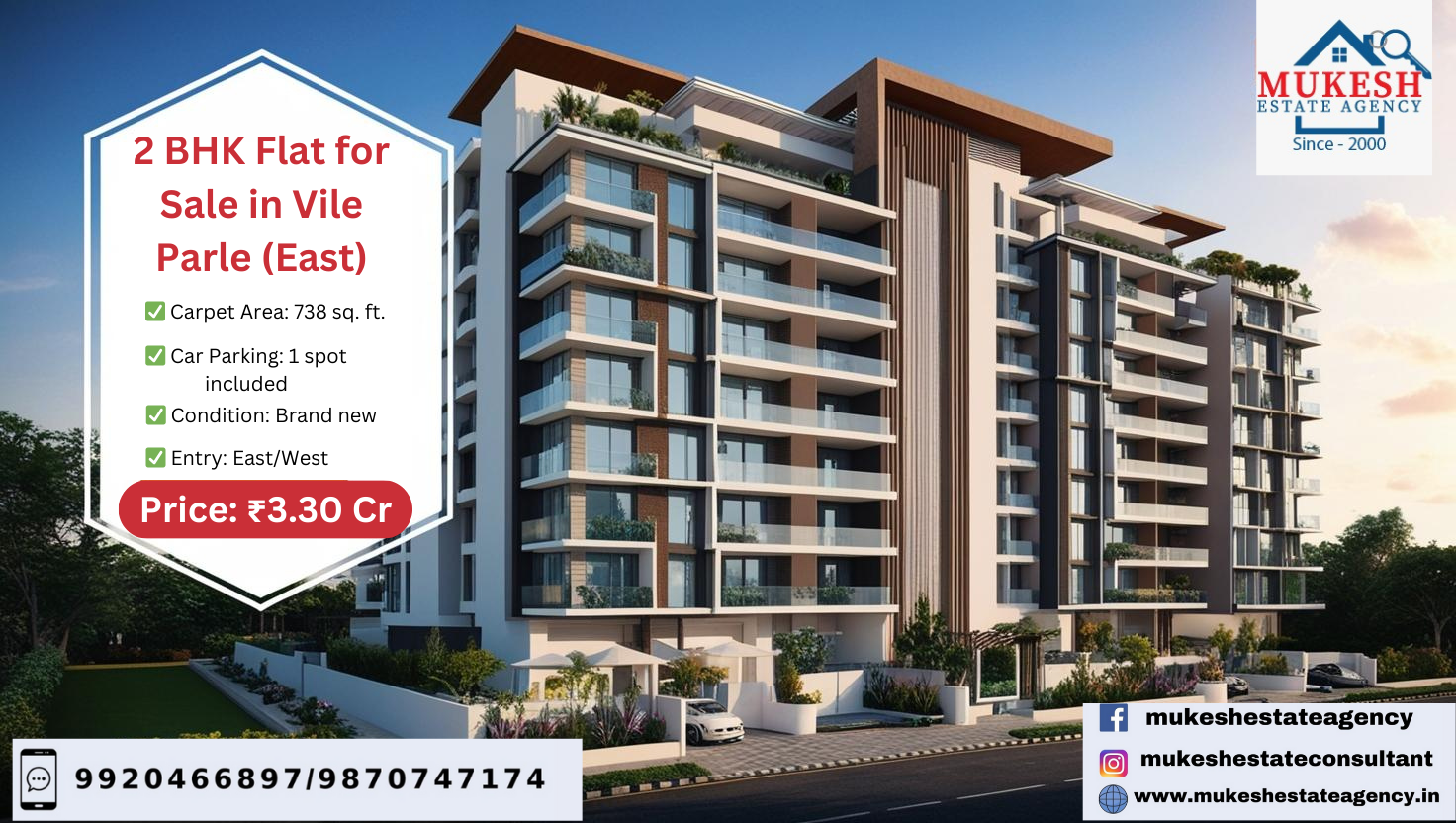 mukeshestateagency Best Real Estate Agent in Andheri East: Mukesh Estate Agency A Dream Home Awaits: 1 BHK Flat for Sale in Andheri East