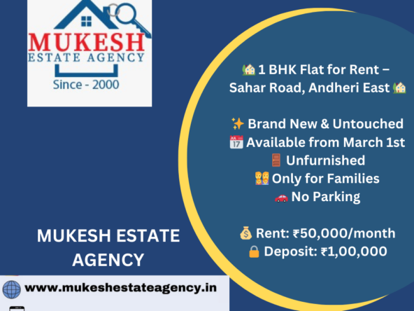 mukeshestateagency Best Real Estate Agent in Andheri East: Mukesh Estate Agency A Dream Home Awaits: 1 BHK Flat for Sale in Andheri East