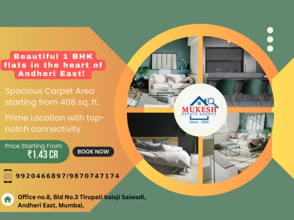 mukeshestateagency Best Real Estate Agent in Andheri East: Mukesh Estate Agency A Dream Home Awaits: 1 BHK Flat for Sale in Andheri East