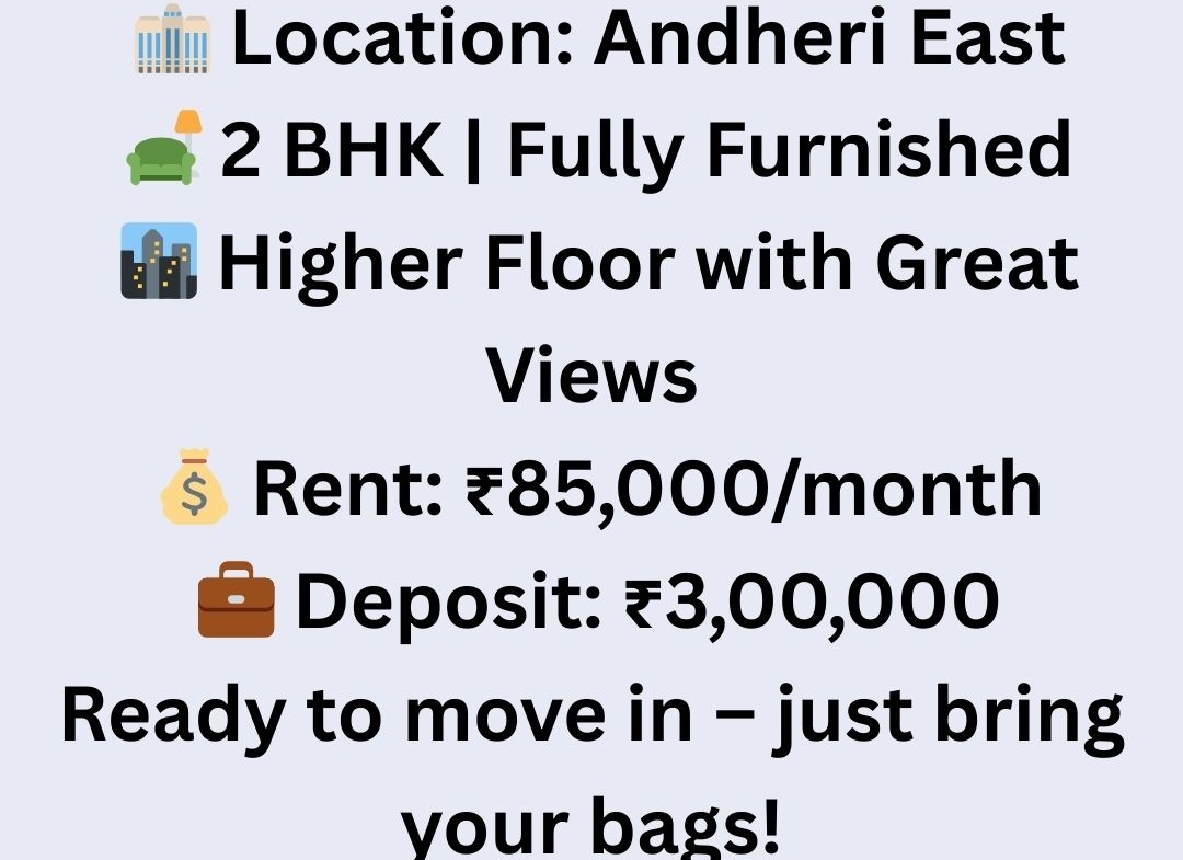 mukeshestateagency Best Real Estate Agent in Andheri East: Mukesh Estate Agency A Dream Home Awaits: 1 , 2, 3BHK Flat for Sale, rent in Andheri East 📞 Contact Mukesh Estate Agency: 📲 9920466897 | 9870747174