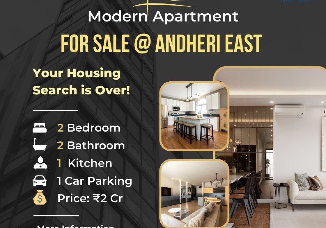 Looking for the perfect mix of comfort, convenience, and class? Check out this spacious 2BHK flat in the heart of Andheri East – where city life meets peaceful living! ✨ Highlights: 📍 Prime Location – Easy access to Western Express Highway & Metro 📐 660 sq. ft. Carpet Area – Smartly designed & spacious 🛗 Lower Floor – Quick access, no long waits 🚗 Dedicated Parking – No more parking hassles 🏢 Lift in Building – Convenience at your fingertips 💰 Price: ₹2 Cr – A valuable investment in Mumbai’s hotspot 🌆 Surrounded by top corporate hubs, buzzing cafes, banks & everything you need just a walk away. Perfect for end-users or investors seeking steady rental returns. 📞 Call Mukesh Estate Agency today for details or a site visit: 📱 99204 66897 | 98707 47174 🌐 www.mukeshestateagency.in #AndheriEast #MumbaiRealEstate #FlatForSale #DreamHomeMumbai #InvestmentProperty #2BHKForSale #LuxuryLivingMumbai