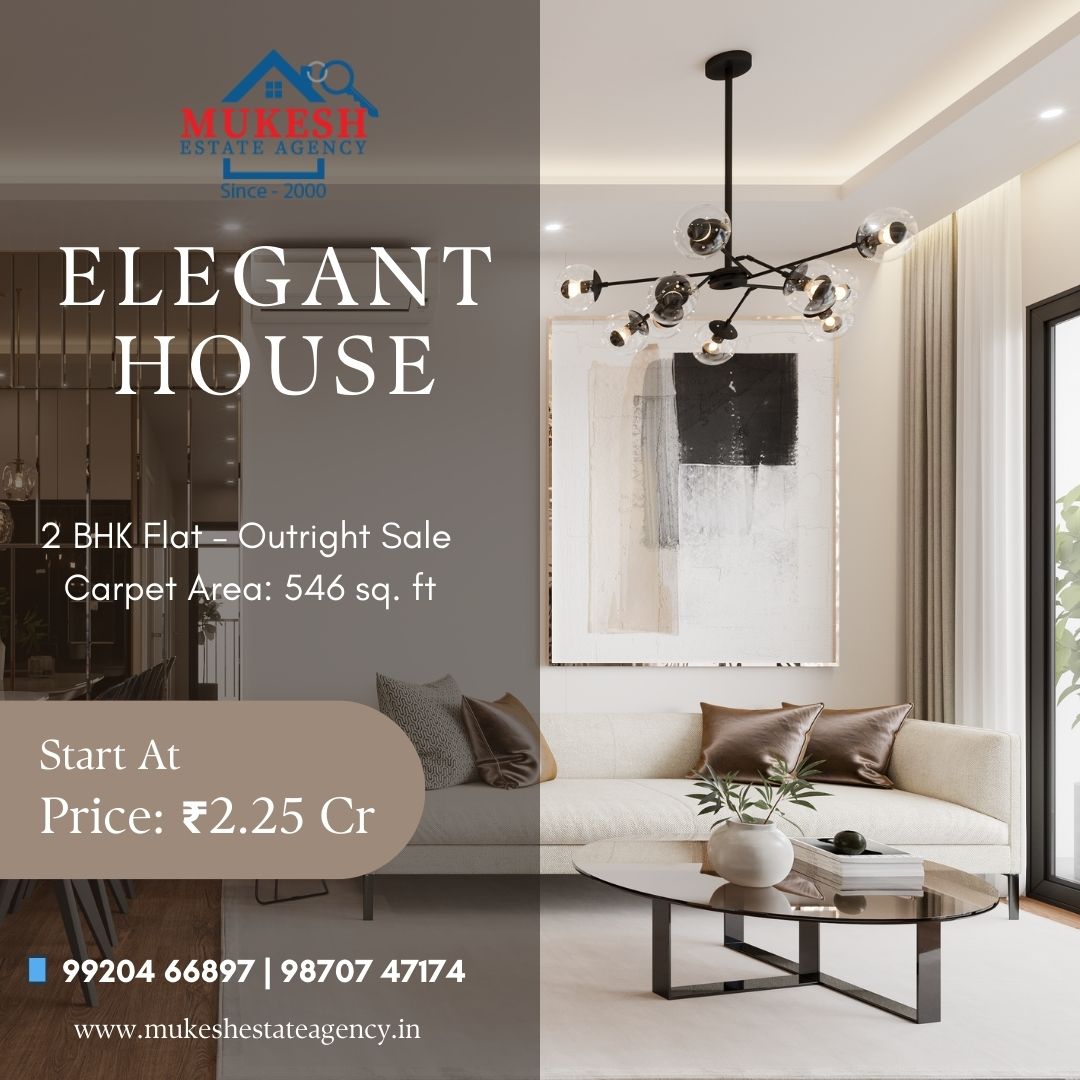 🏡 Brand New 2 BHK Flat – Outright Sale 🏡 📍 Vile Parle East | Prime Location ✨ Ready-to-Move | New Construction 📐 Carpet Area: 546 sq. ft. 💰 Price: ₹2.25 Cr (With Parking) 🚘 1 Reserved Parking Perfect blend of comfort & convenience in a well-connected neighborhood! 📞 For Site Visit & More Details: Mukesh Estate Agency 📲 99204 66897 | 98707 47174 🌐 www.mukeshestateagency.in #VileParleEast #2BHKForSale #ReadyToMove #MumbaiRealEstate #MukeshEstateAgency #NewConstruction #FlatForSale #RealEstateAdvice #SmartInvesting #MukeshEstateAgency #MumbaiRealEstate #MukeshEstateAgency #HomeSweetHome #RealEstateMumbai