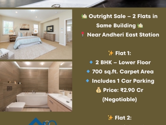 🏡 Outright Sale – 2 Flats in Same Building 🏡