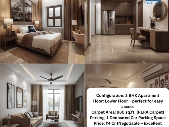 🏙️✨ SPACIOUS 3 BHK FLAT FOR SALE IN A BEAUTIFUL BUILDING – ANDHERI EAST! ✨🏙️ Looking for a perfect blend of comfort, connectivity, and convenience? This 3 BHK flat near Andheri East Station is an ideal choice for both families and investors seeking premium living in the heart of Mumbai! 📍 Location: Near Andheri East Railway Station — Easy access to Metro, Western Express Highway, Schools, Markets & Commercial Hubs. 🏠 Property Highlights: Configuration: 3 BHK Apartment Floor: Lower Floor – perfect for easy access Carpet Area: 980 sq.ft. (RERA Carpet) Parking: 1 Dedicated Car Parking Space Price: ₹4 Cr (Negotiable – Excellent Value for Prime Location) ✨ Key Features & Benefits: ✅ Prime Residential Location with Excellent Connectivity ✅ Spacious Layout – Ideal for Family Living ✅ Well-Maintained Building with Modern Amenities ✅ Walking Distance to Andheri East Station ✅ Perfect Investment Opportunity with High Appreciation Value 📞 For More Details & Site Visit: Mukesh Estate Agency — Your Trusted Property Partner in Andheri East — 📲 99204 66897 | 98707 47174 🌐 www.mukeshestateagency.in #AndheriEast #FlatForSale #3BHK #LuxuryLiving #MumbaiRealEstate #MukeshEstateAgency #PrimeLocation #InvestmentOpportunity #AndheriStation #RealEstateMumbai #DreamHome