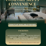 3 BHK Flat AVAILABLE FOR REN 🏠 📍 Sahar Road, Andheri (East) ✨ Property Details: ▪️ 3 BHK Flat ▪️ Un-Furnished (Only Wardrobe) ▪️ Carpet Area: 1030 sq.ft. ▪️ Higher Floor ▪️ Exit Facing: North ▪️ Car Parking: 2 ▪️ Possession: Immediate ▪️ Family Only – Veg / Non-Veg Allowed 💰 RENT: ₹ 1.20 Lakh (Final) 🔐 Security Deposit: ₹ 3.60 Lakh (Final) 📸 Pictures Available on Request 🔍 Inspection: 1 Day Prior Notice Required ——————————————— 📞 Contact: Mukesh Estate Agency 📲 99204 66897 | 98707 47174 ——————————————— #NewListing #3BHKFlat #AndheriEast #SaharRoad #FlatForSale #FlatForRent