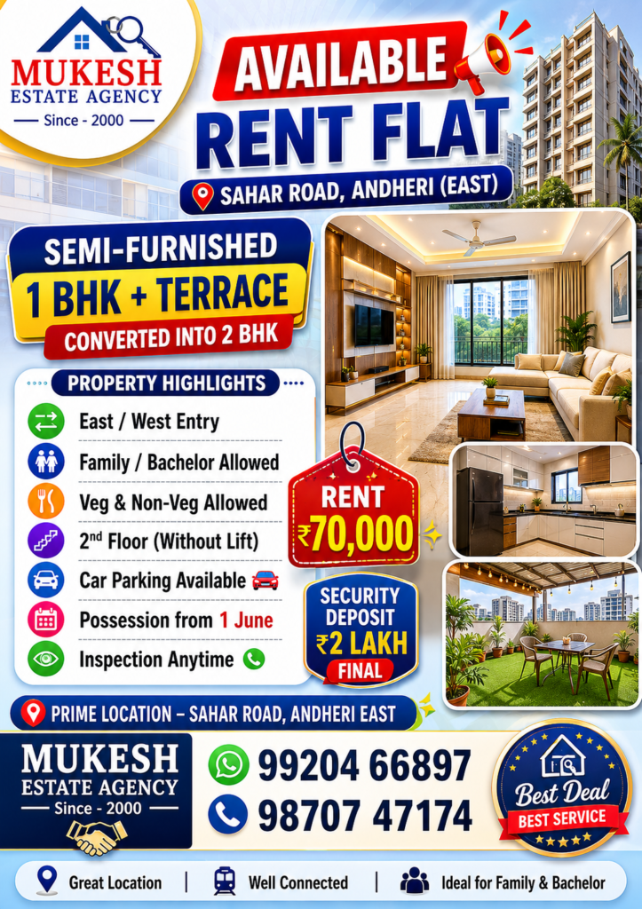 🤝 Mukesh Estate Agency 📲 99204 66897 | 98707 47174