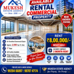 🏢 AVAILABLE COMMERCIAL PROPERTY FOR RENT – NEAR ANDHERI STATION 📍 ✨ Ideal for Corporate Office, Call Center, Training Institute, IT Company & Other Commercial Businesses 🔹 Property Details: ✅ Un-Furnished Commercial Space ✅ Approx. 2,500 Sq. Ft. Area ✅ 1st Floor ✅ Lift Facility Available ✅ Prime Location Near Andheri Railway Station ✅ Excellent Connectivity & Business Environment 💰 Rent: ₹8,00,000/- (Negotiable) 💰 Security Deposit: 3 Months Rent 📍 Location: Near Andheri Station, Mumbai 🕑 Inspection Available with Prior Appointment 📞 For Site Visit & More Details: 🤝 Mukesh Estate Agency 📲 99204 66897 | 98707 47174 🌐 [www.mukeshestateagency.in]