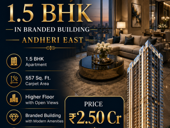 Looking for a spacious home in a prime Mumbai location? Here’s a great opportunity for you! mukesh estate agency